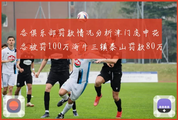 各俱乐部罚款情况分析津门虎申花各被罚100万海牛三镇泰山罚款80万